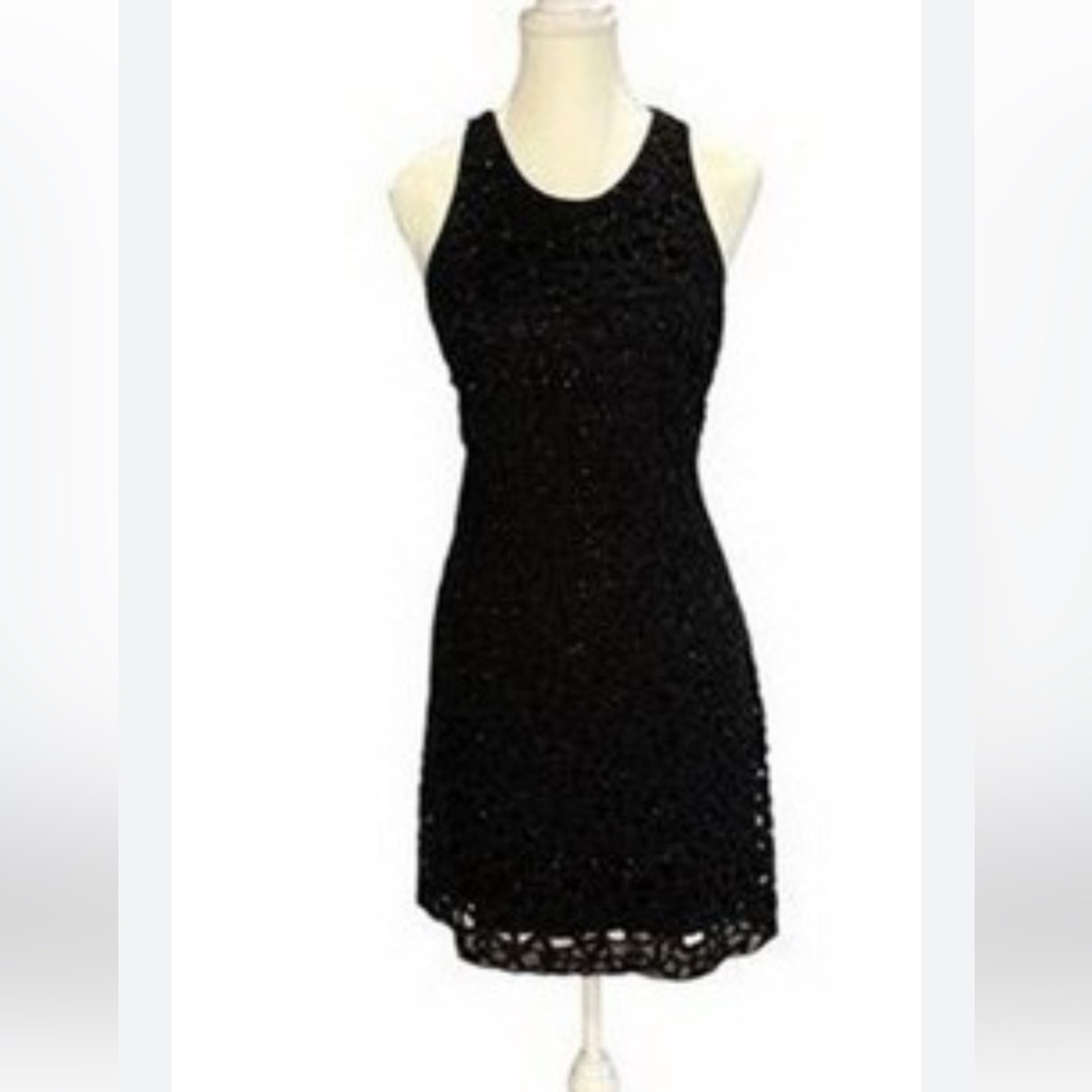 Sani Black Beaded Cocktail Dress $690regular price